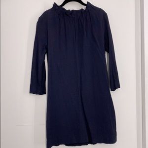 COS crinkle texture mini dress